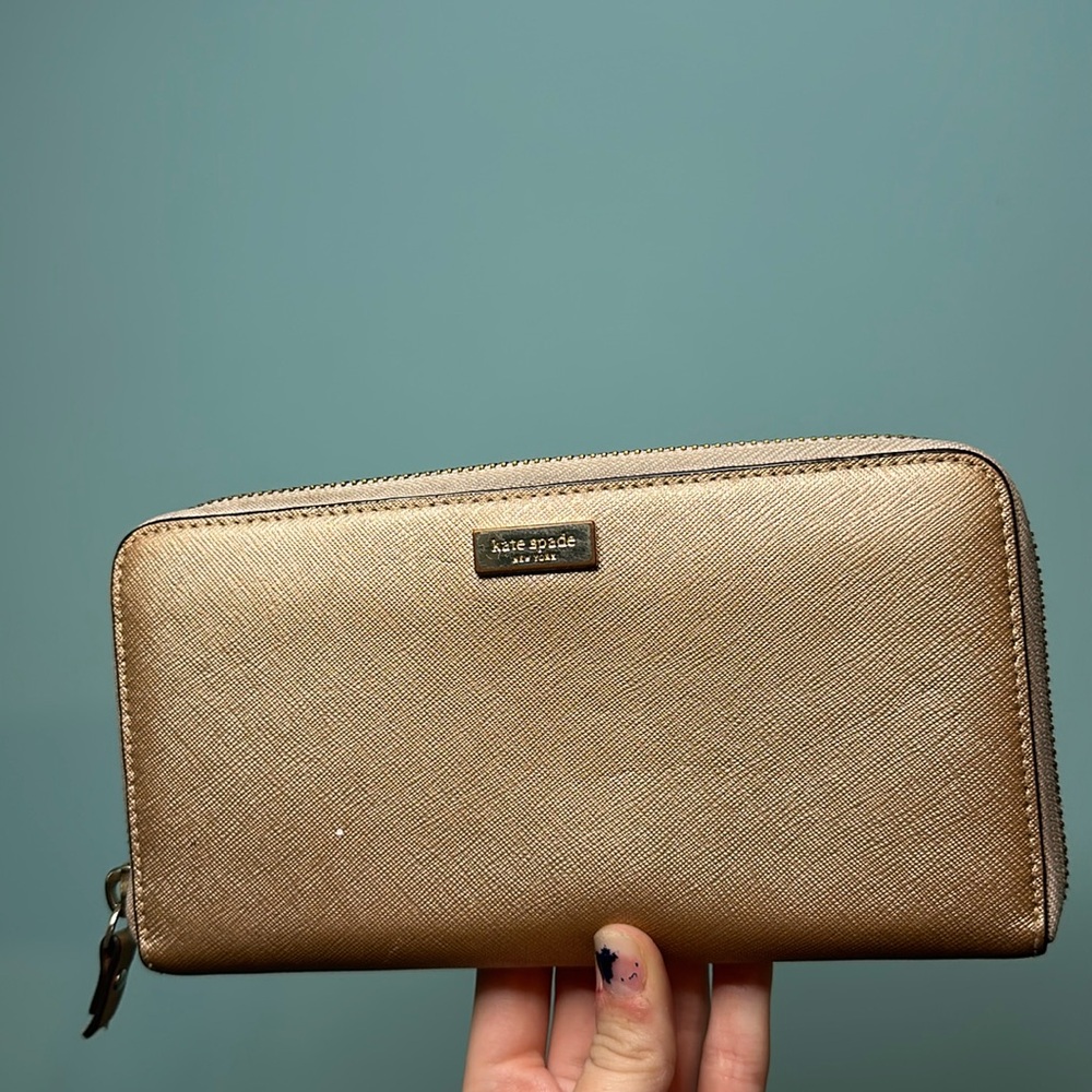 Rose Gold Kate Spade Wallet🎀